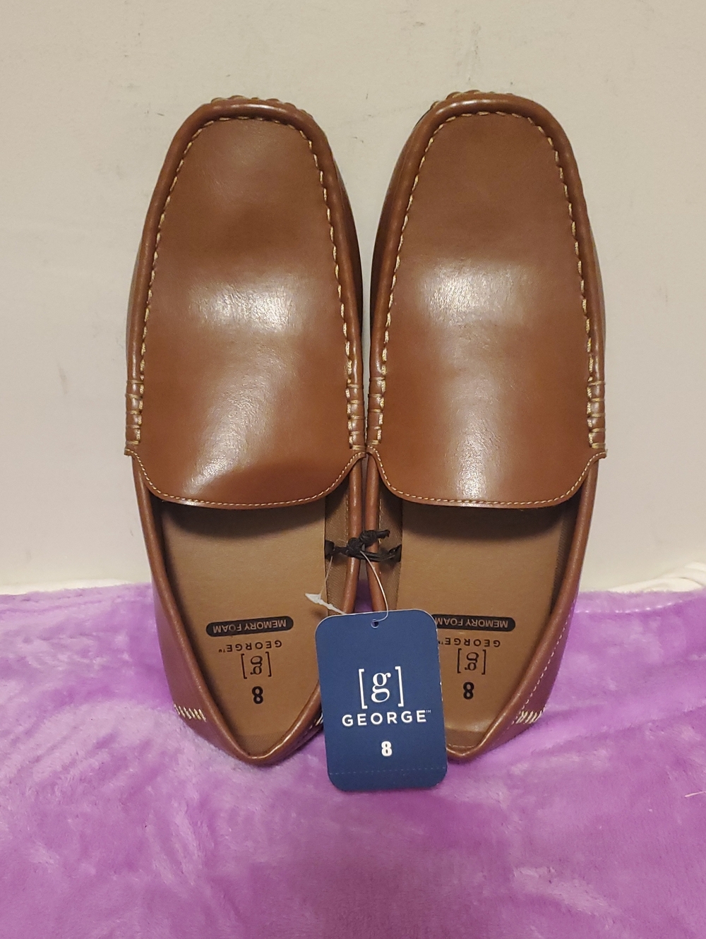 George Tan Slip-On Moccasin Loafers